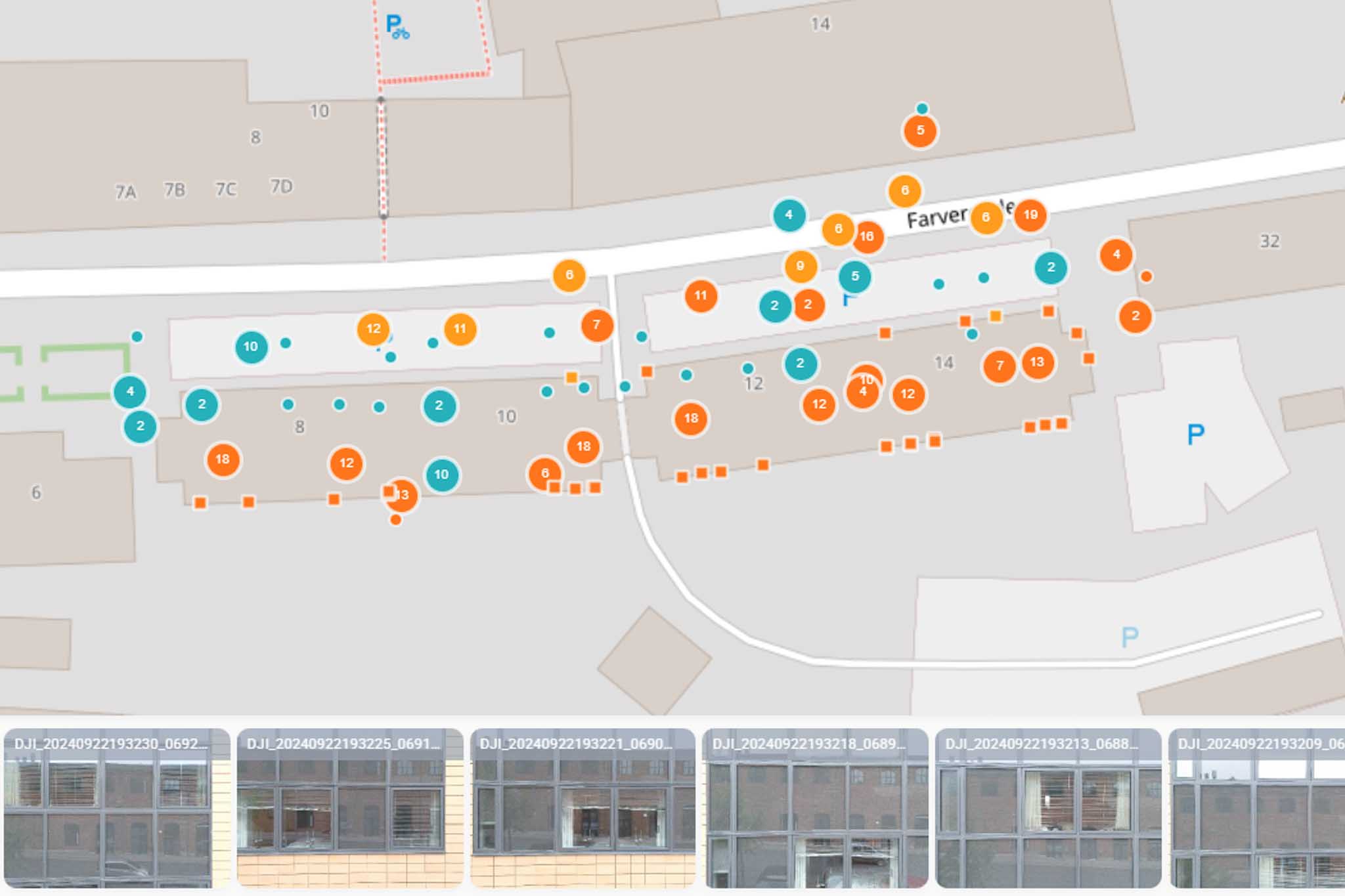 Interaktiv tilstandsrapport med drone for ejendom