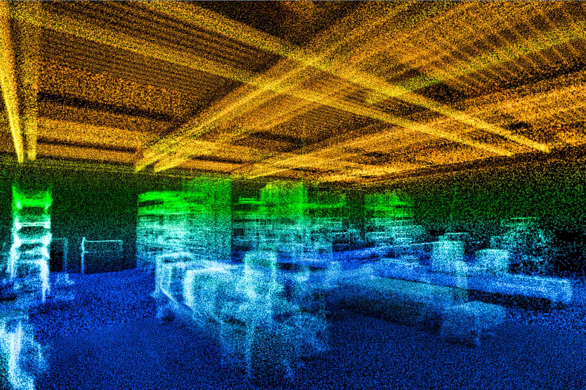 3D scanning inde i bygning med drone