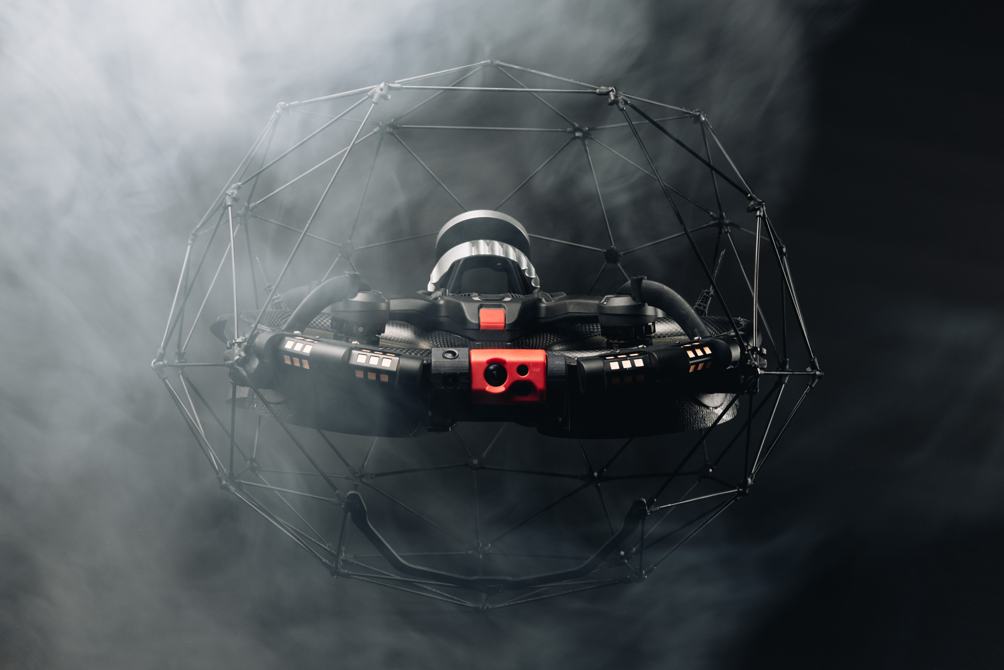 Elios 3 drone fra Flyability hos Drone Eksperten i Danmark